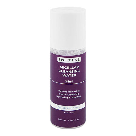 Initial 3-In-1 Micellar Cleansing Water, Alcohol Free, For All Types Of Skin, 120ml - Main Image