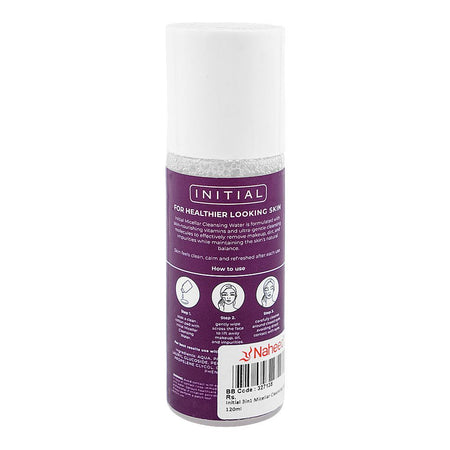 Initial 3-In-1 Micellar Cleansing Water, Alcohol Free, For All Types Of Skin, 120ml - Image 2