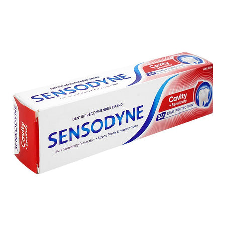 Sensodyne Cavity + Sensitivity 24H Dual Protection Toothpaste, 70g - Image 2