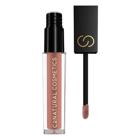 CoNatural Cosmetics Long Stay Liquid Matte Lipstick, Dusky Nude LI103, 6.3ml - Main Image