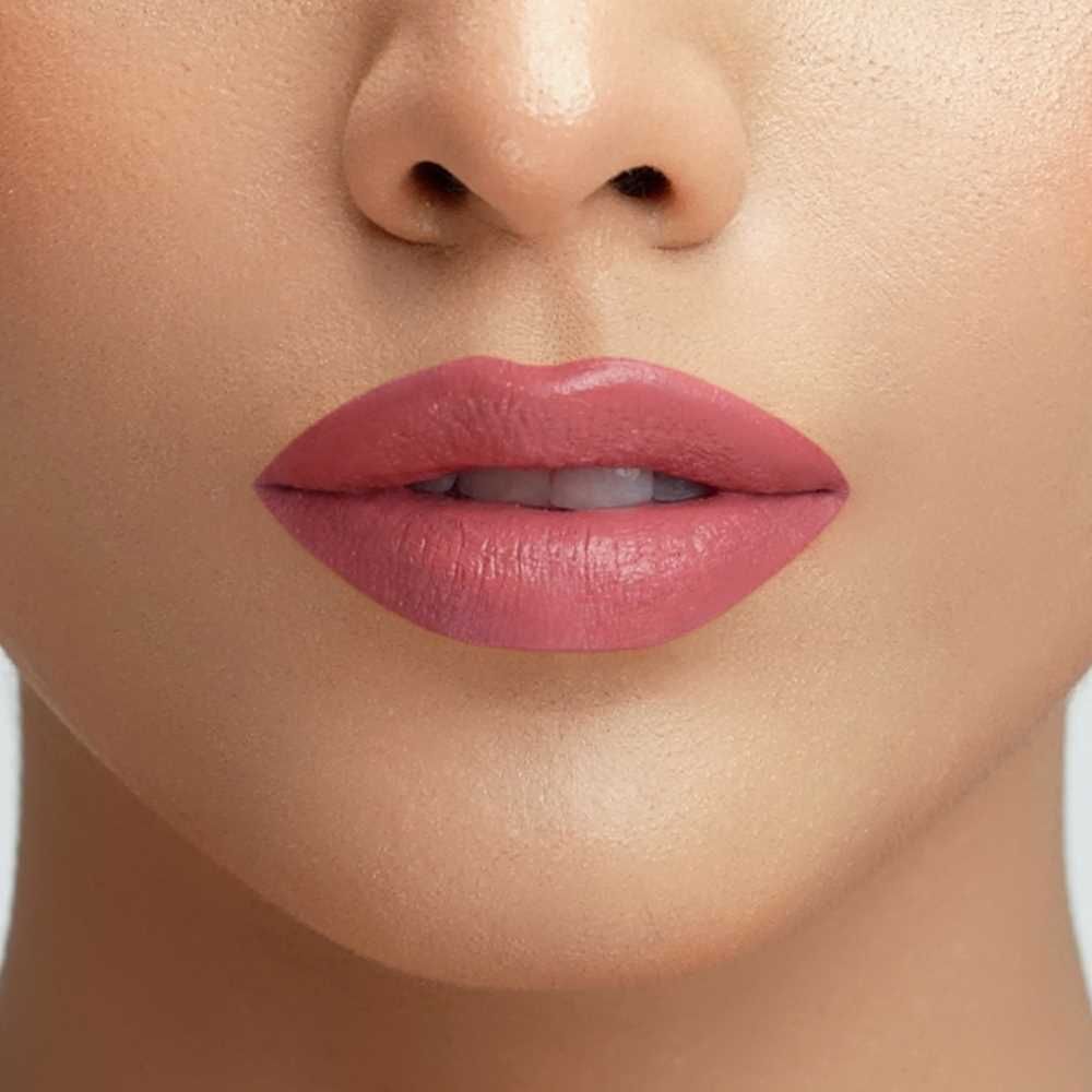 CoNatural Cosmetics Long Stay Liquid Matte Lipstick, Pressed Rose LI100, 6.3ml - Image 5