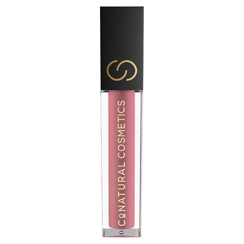 CoNatural Cosmetics Long Stay Liquid Matte Lipstick, Mellow Rose LI088, 6.3ml - Image 6