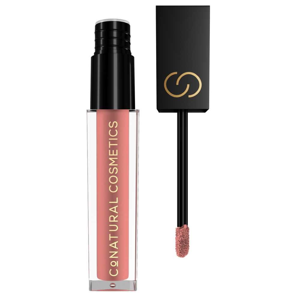 CoNatural Cosmetics Long Stay Liquid Matte Lipstick, Pink Buff LI075, 6.3ml - Main Image