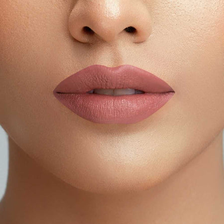 CoNatural Cosmetics Long Stay Liquid Matte Lipstick, Pink Buff LI075, 6.3ml - Image 5