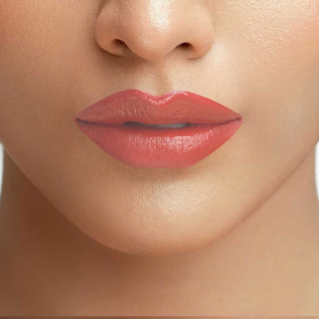 CoNatural Cosmetics Long Stay Liquid Matte Lipstick, Coral Crush LI091, 6.3ml - Image 4