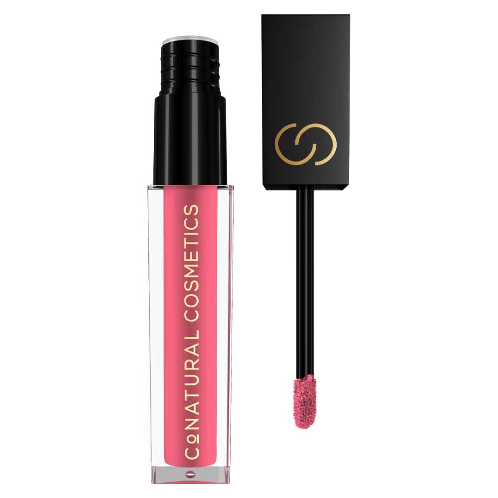 CoNatural Cosmetics Long Stay Liquid Matte Lipstick, Pink Tea LI069, 6.3ml - Main Image