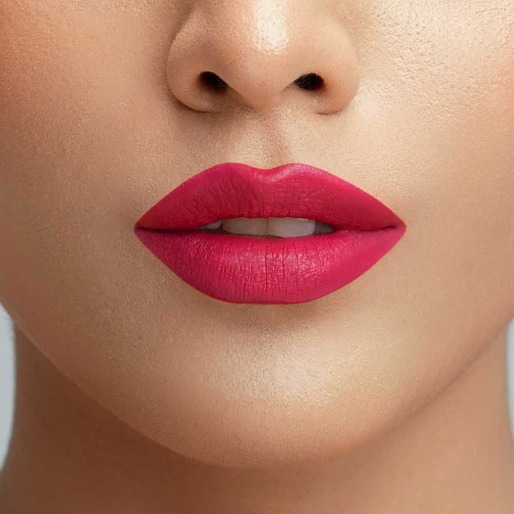 CoNatural Cosmetics Long Stay Liquid Matte Lipstick, Crimson Rose LI066, 6.3ml - Image 3