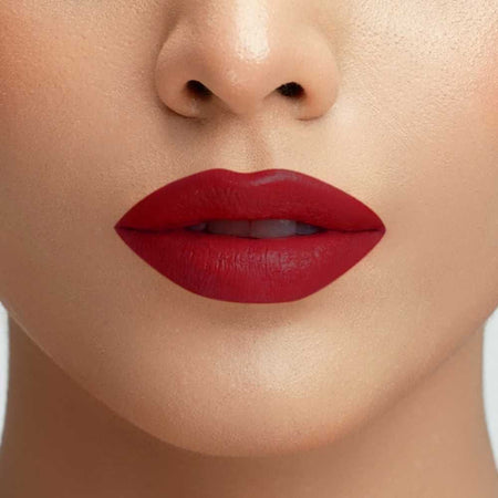 CoNatural Cosmetics Long Stay Liquid Matte Lipstick, Deep Red LI081, 6.3ml - Image 5