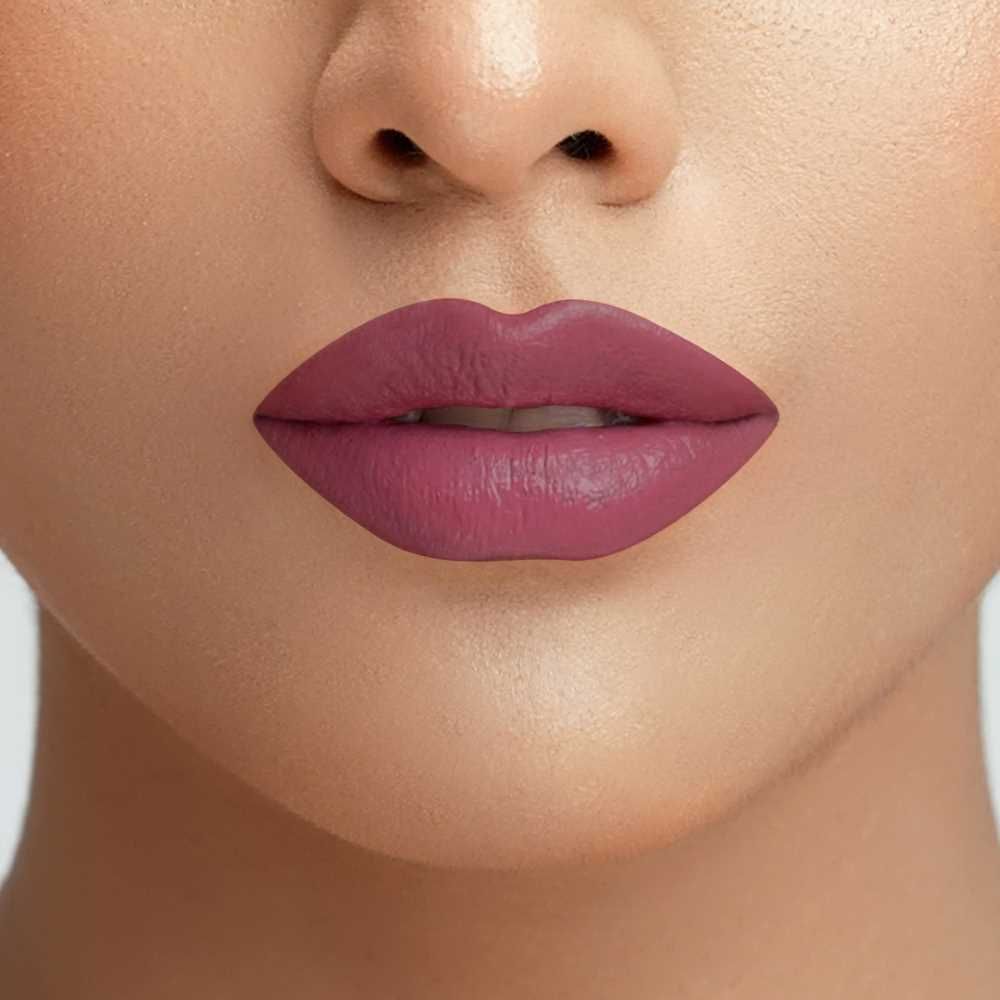 CoNatural Cosmetics Long Stay Liquid Matte Lipstick, Rosy Muave LI054, 6.3ml - Image 5
