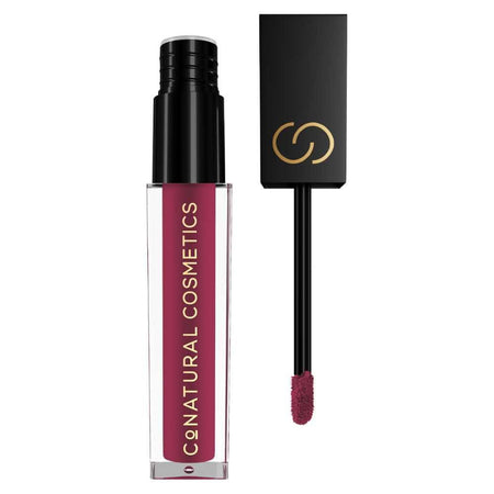 CoNatural Cosmetics Long Stay Liquid Matte Lipstick, Spicy Cranberry LI112, 6.3ml - Main Image