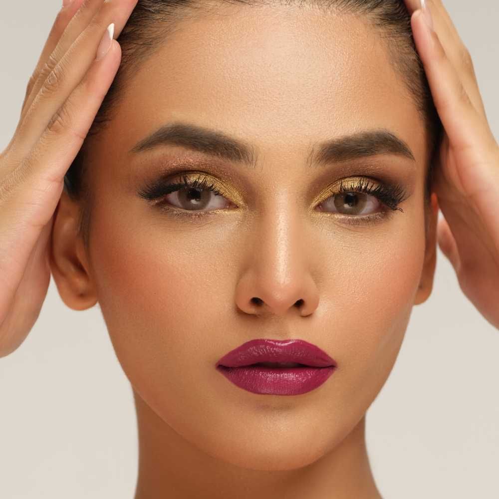 CoNatural Cosmetics Long Stay Liquid Matte Lipstick, Spicy Cranberry LI112, 6.3ml - Image 3
