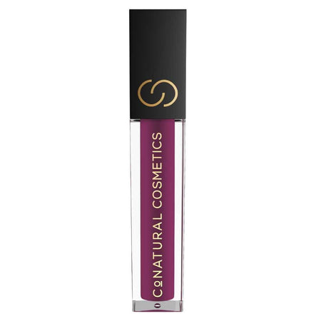 CoNatural Cosmetics Long Stay Liquid Matte Lipstick, Very Plum LI078, 6.3ml - Image 6