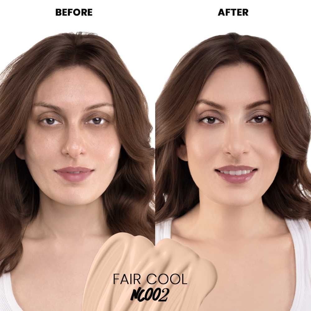 CoNatural Cosmetics Silk Foundation, Fair Cool NC002, 30ml - Image 4