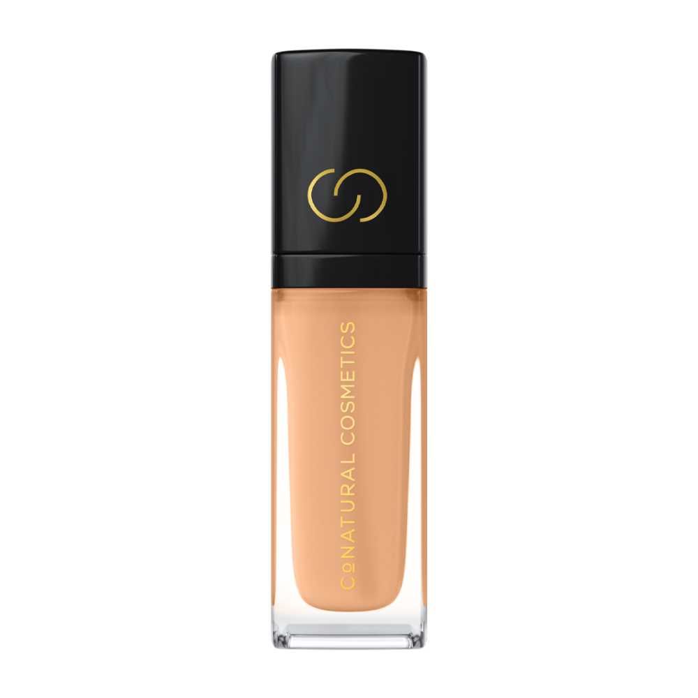 CoNatural Cosmetics Silk Foundation, Warm Golden N007, 30ml - Main Image