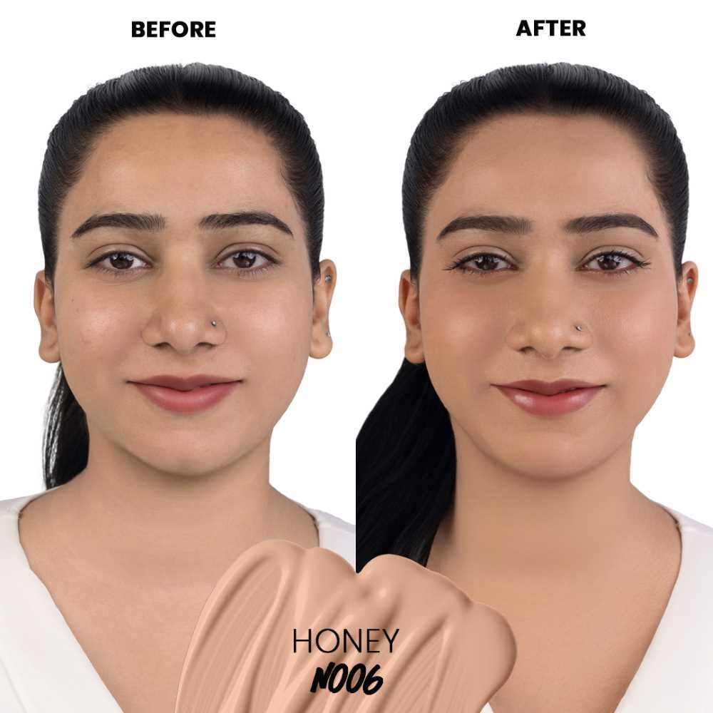 CoNatural Cosmetics Silk Foundation, Honey N006, 30ml - Image 4
