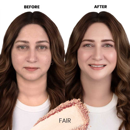 CoNatural Cosmetics Compact Powder, Fair CP001, 9g - Image 4