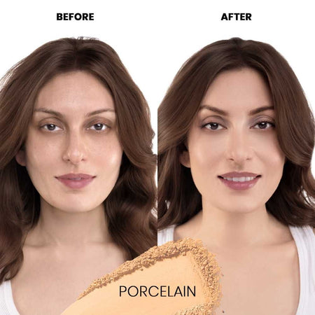 CoNatural Cosmetics Compact Powder, Porcelain CP003, 9g - Image 4