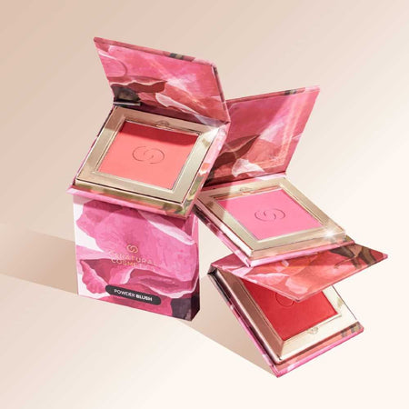 CoNatural Cosmetics Blush Powder, Inner Peach BP001, 9g - Image 3