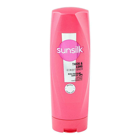 Sunsilk Thick & Long Kera-Protein Complex 5% Conditioner, Collagen & Macadamia Oil, For Bouncy & Thick Hair, 180ml - Image 2