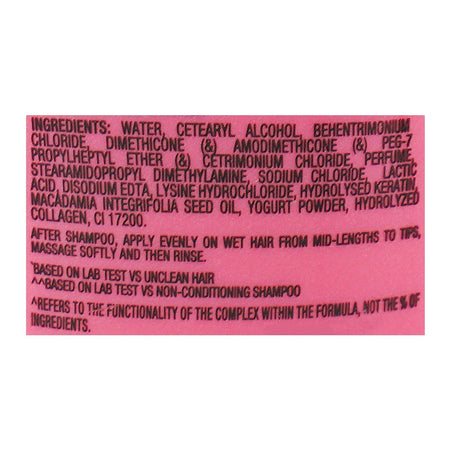 Sunsilk Thick & Long Kera-Protein Complex 5% Conditioner, Collagen & Macadamia Oil, For Bouncy & Thick Hair, 180ml - Image 4