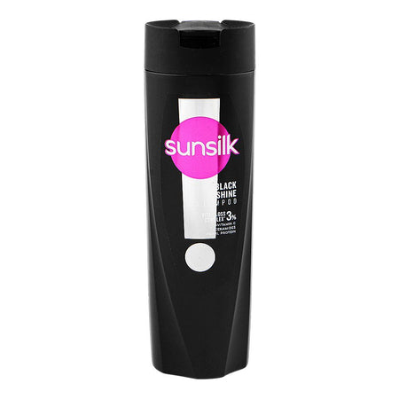 Sunsilk Black Shine Vita-Gloss Complex 30% Shampoo, Vitamin C & Ceramides, For Glossy Hair, 185ml - Image 3