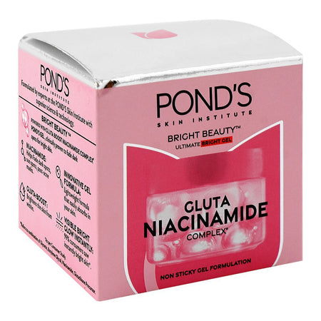 Pond's Bright Beauty Complex Ultimate Bright Gel, Glutathione, Niacinamide & Glycerin, For All Types Of Skin, 50g - Image 2