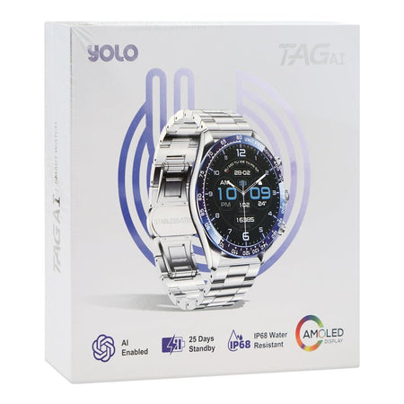 Yolo Tag AI 1.43 inches Super AMOLED Display, BT Calling, IP68 Water Resistant, AI Enabled - Image 2