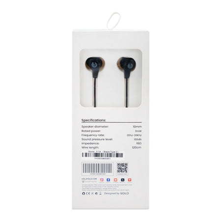 Yolo Tune Premium Stereo Type-C Wired Earphone, Black, Y-14 - Image 5