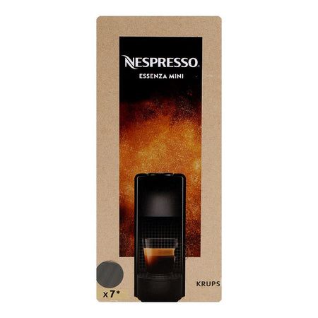 Nespresso Essenza Mini Machine, 0.6 Liter Water Tank, 7 Pods, Grey, C30-XN110B.23 - Image 4