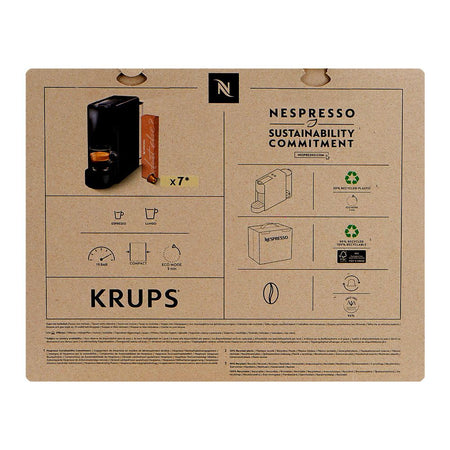 Nespresso Essenza Mini Machine, 0.6 Liter Water Tank, 7 Pods, Grey, C30-XN110B.23 - Image 5