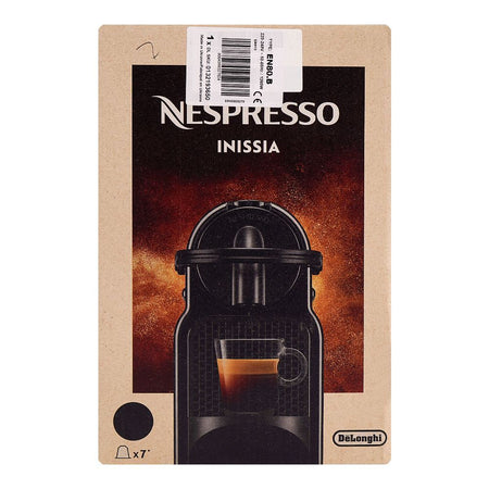 Nespresso Inissia Krups Coffee Machine, 1150-1260W, 220-240V, 1 Liter, Red, XN1005.99DE - Image 4