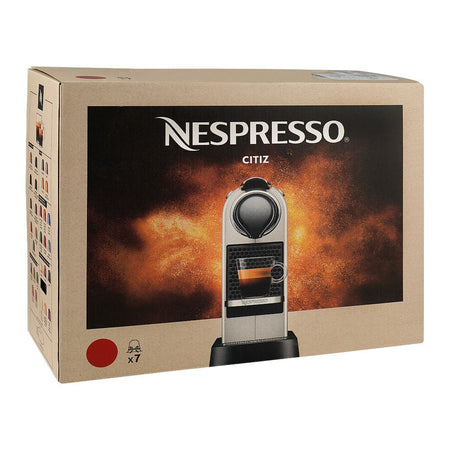 Nespresso Citiz Machine, 1 Liter Water Tank, 7 Pods, Red, C113-EU3-CR-NE2 - Image 2