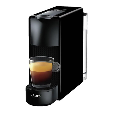 Nespresso Essenza Mini Krups Coffee Machine, 0.6 Liter Water Tank, 7 Pods, Black, C30-XN110810 - Main Image