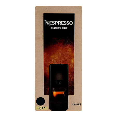 Nespresso Essenza Mini Krups Coffee Machine, 0.6 Liter Water Tank, 7 Pods, Black, C30-XN110810 - Image 4