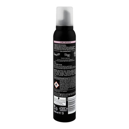 Schwarzkopf Curl Mousse Long-Lasting Curls, 3, Vegan, Silicon Free, For Frizzy Hair, 200ml - Image 2
