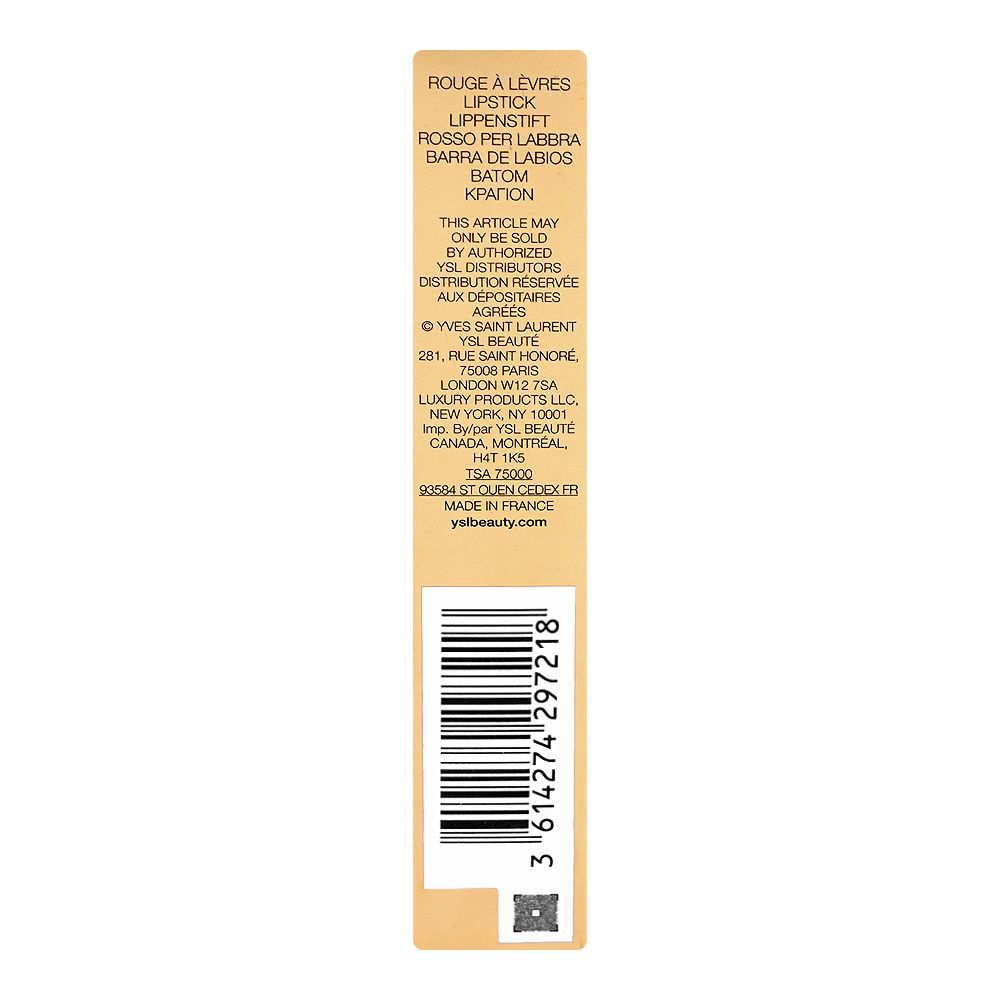 Yves Saint Laurent The Slim Couture Matte Lipstick, 23 Nude Blouse, 2.2g - Image 4