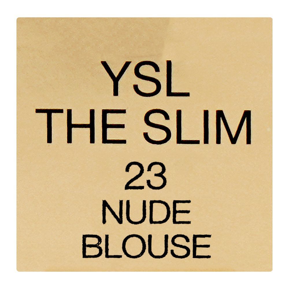 Yves Saint Laurent The Slim Couture Matte Lipstick, 23 Nude Blouse, 2.2g - Image 6