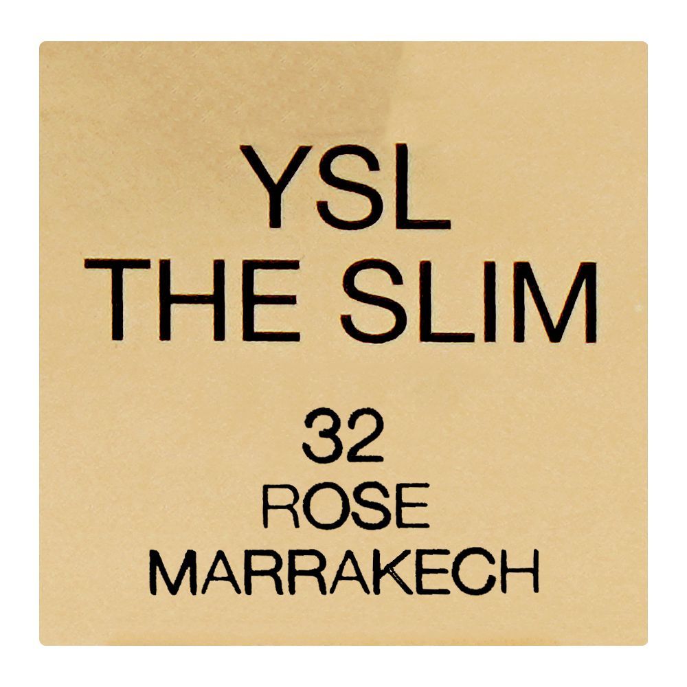 Yves Saint Laurent The Slim Couture Matte Lipstick, 32 Rose Marrakech, 2.2g - Image 6