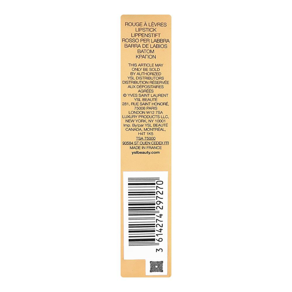 Yves Saint Laurent The Slim Couture Matte Lipstick, 29 Rouge Pop Art, 2.2g - Image 5