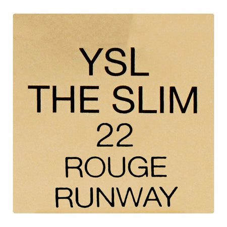 Yves Saint Laurent The Slim Couture Matte Lipstick, 22 Rouge Runaway, 2.2g - Image 6