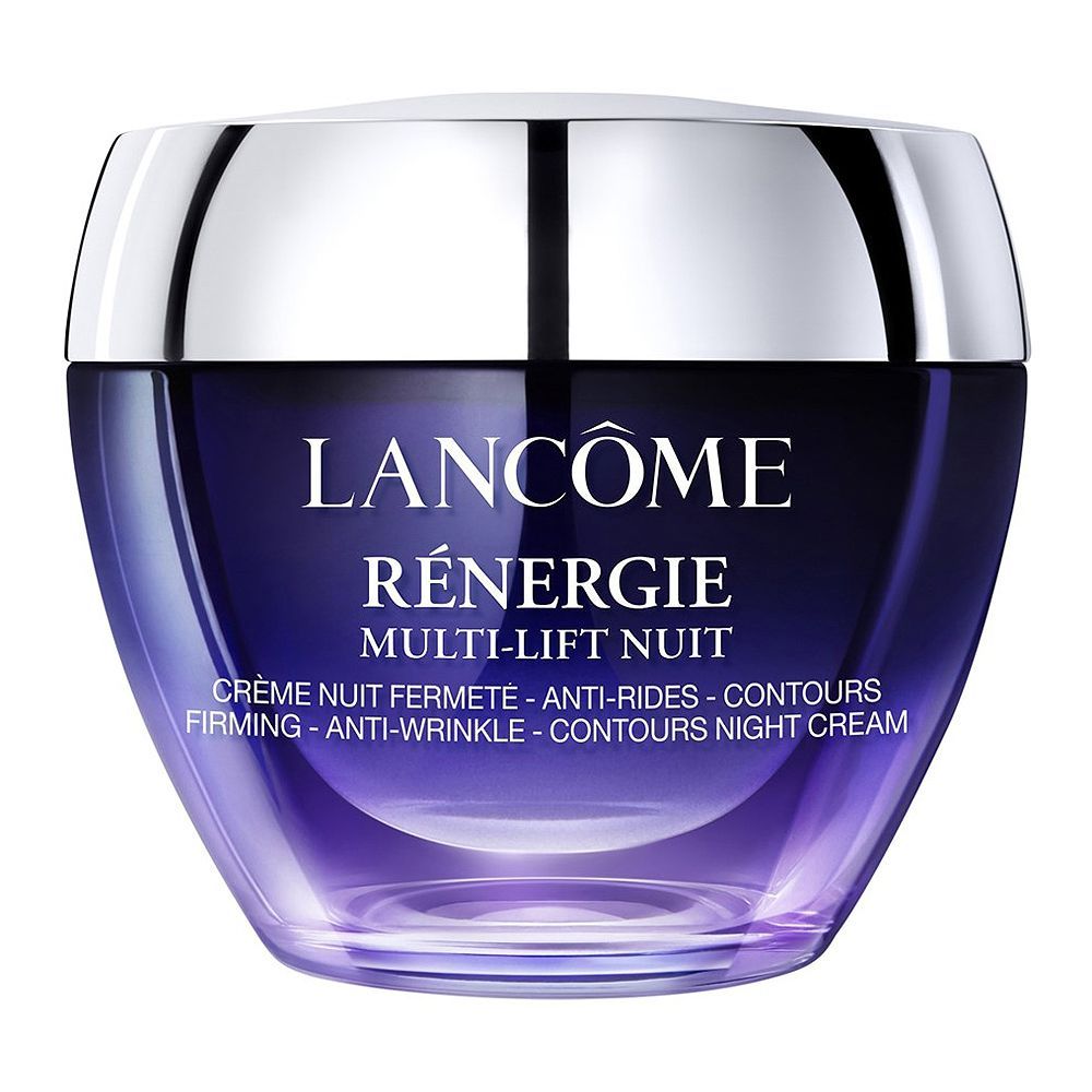 Lancome Paris Renergie Multi-Lift Nuit Firming,Anti-Wrinkle & Contour Night Cream, Shea Butter, Hyaluronic Acid, For All Types Of Skin, 50ml - Main Image
