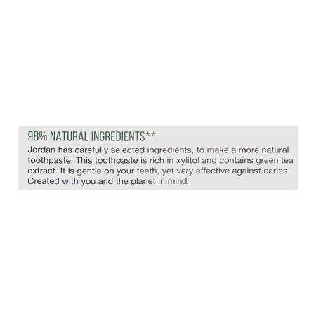 Jordan Green Clean Cavity Protection Toothpaste, Vegan, 75ml - Image 5