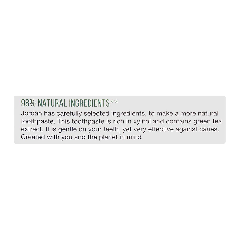 Jordan Green Clean Cavity Protection Toothpaste, Vegan, 75ml - Image 5