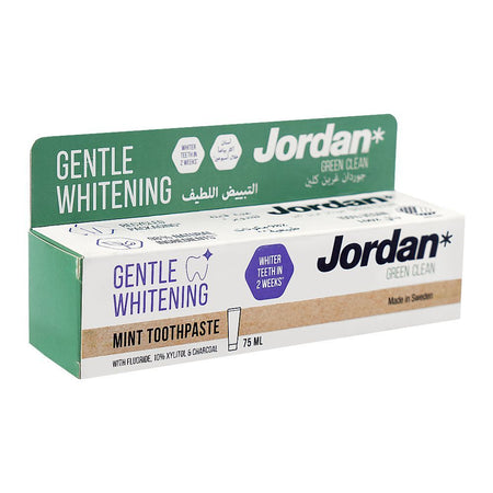 Jordan Green Clean Gentle Whitening Mint Toothpaste, Vegan, 75ml - Main Image