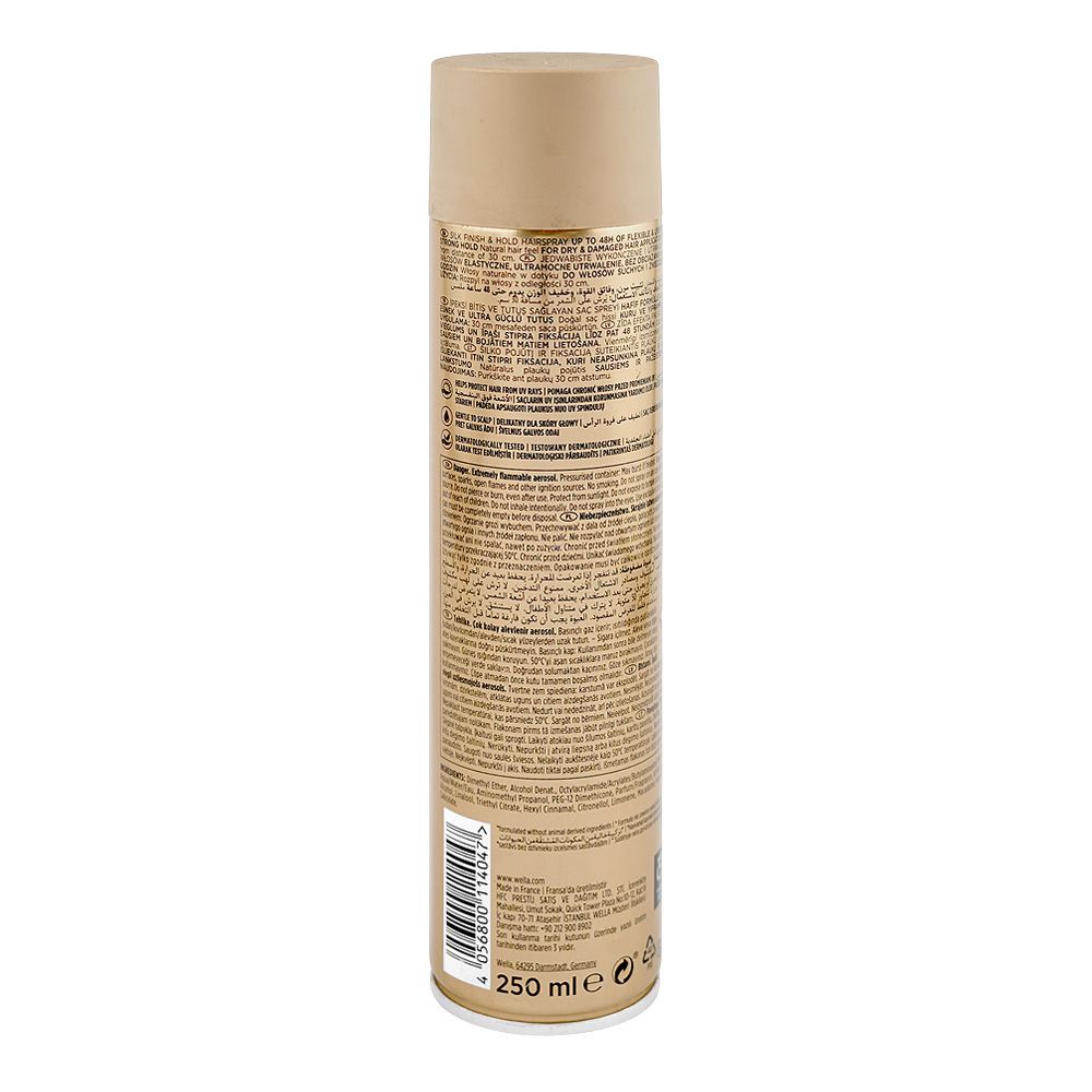Wella Wellaflex Silk Finish & Hold Hairspray, 250Ml - Image 2