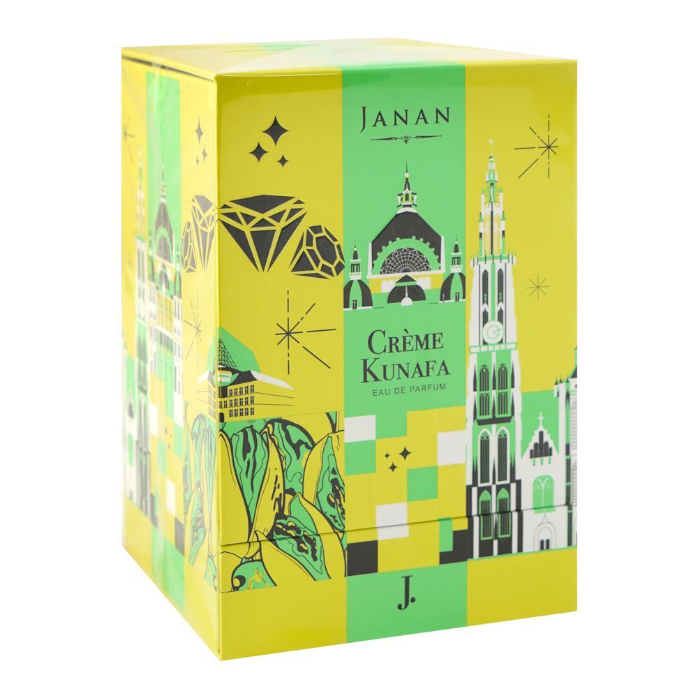 Junaid Jamshed J. Janan Creme Kunafa, Eau De Parfum, For Men & Women, 100ml - Image 2