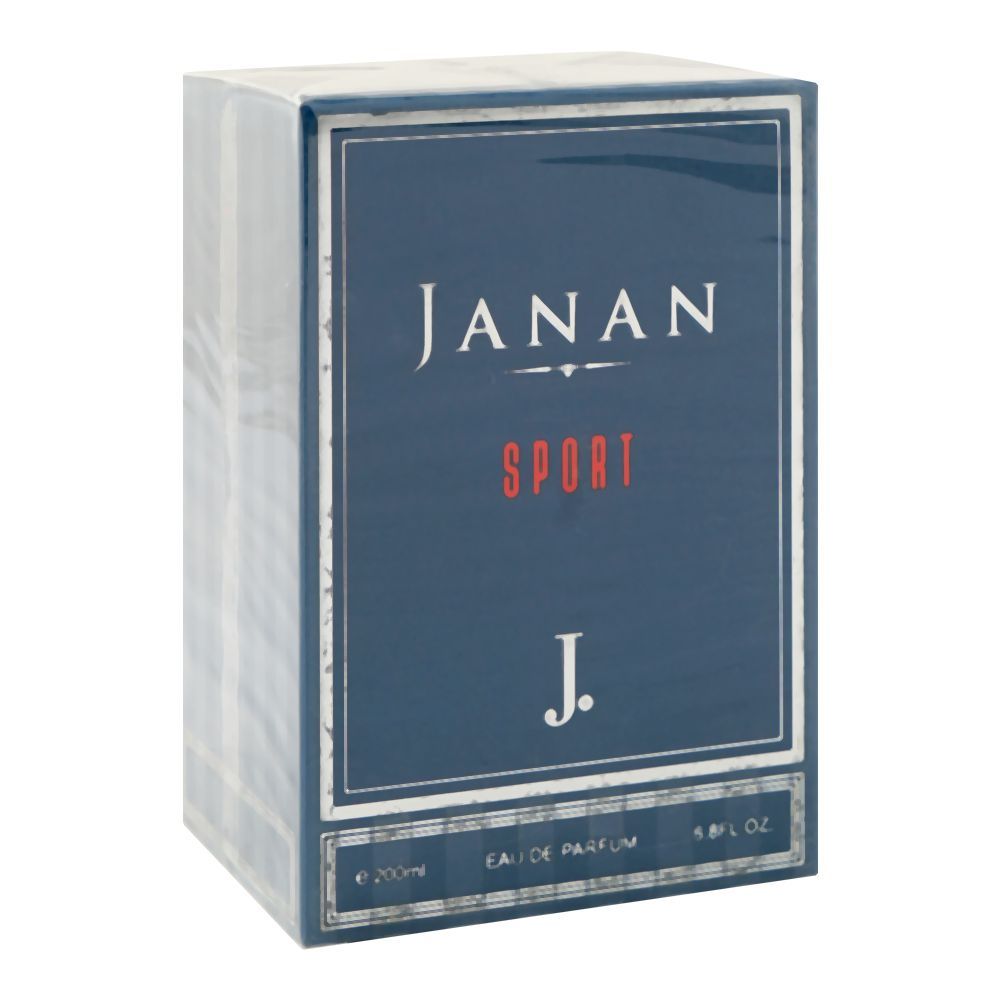 Junaid Jamshed J. Janan Sport, Eau De Parfum, For Men & Women, 200ml - Image 2