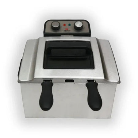 Alpina S.S Deep Fryer Twin Bowl, 2000W, 2 X 3.5 Liters, SF-4008 - Main Image