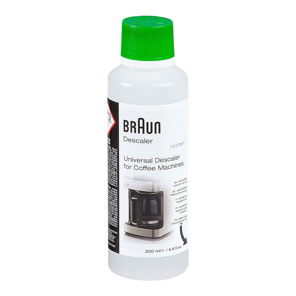 Braun Universal Descaler For Coffee Machines, 2 Doses, 200ml - Main Image