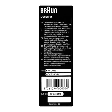Braun Universal Descaler For Coffee Machines, 2 Doses, 200ml - Image 4